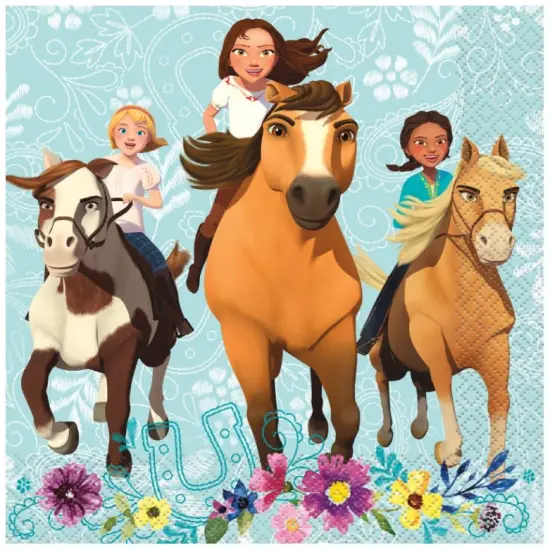 Spirit Riding Free Luncheon Napkins, 16ct {1}