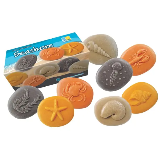 Yellow Door Let's Investigate - Seashore - Set of 8 Stones {1}
