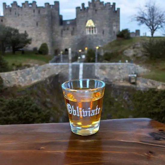 2oz Obliviate Shot Glass {6}