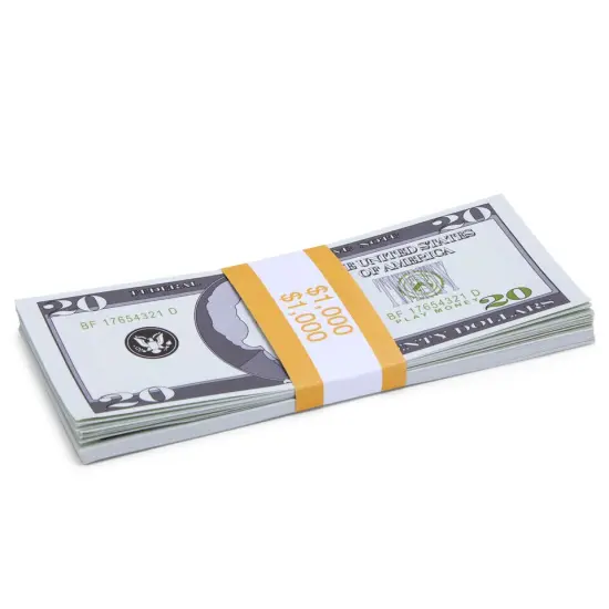 300 Pack Self-Adhesive Money Bands for Cash {2}