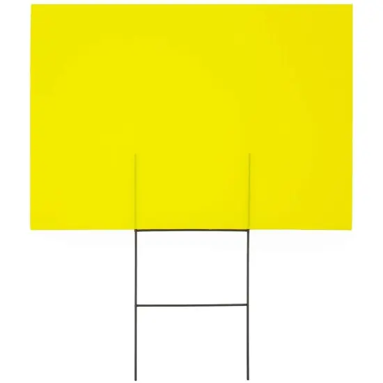 6 Pack Large Outdoor Yard Signs {2}