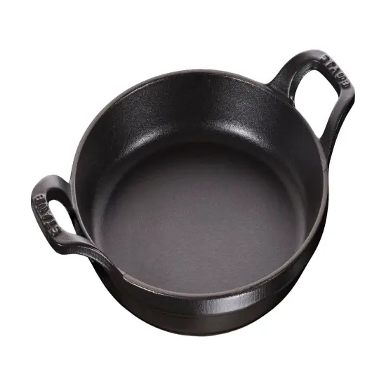 STAUB Cast Iron 6-inch Round Gratin Baking Dish {1}