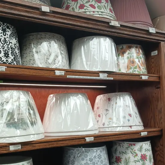 Aladdin Parchment Oil Lamp Shade, 12 inch Base Fitter {2}