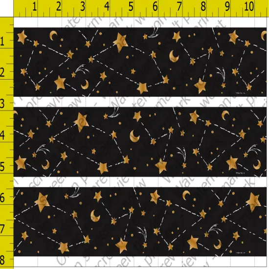 Star, Moon Grad Constellations Edible Cake Topper Image Strips {2}