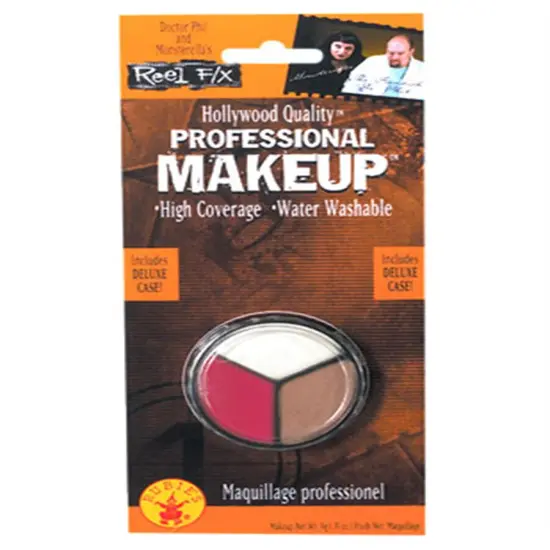 3 Color Water Washable Costume Makeup White Flesh Red {1}