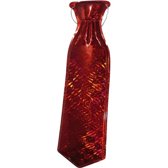 Red Mylar Long Gangster Roaring 20s String Tie Costume Accessory {1}