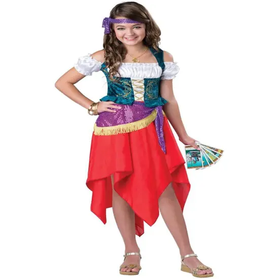 Mystical Carnival Gypsy Girl's Costume {1}