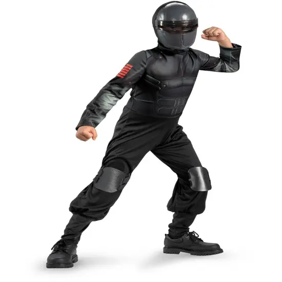 Child GI Joe Retaliation Snake Eyes Ninja Costume {1}