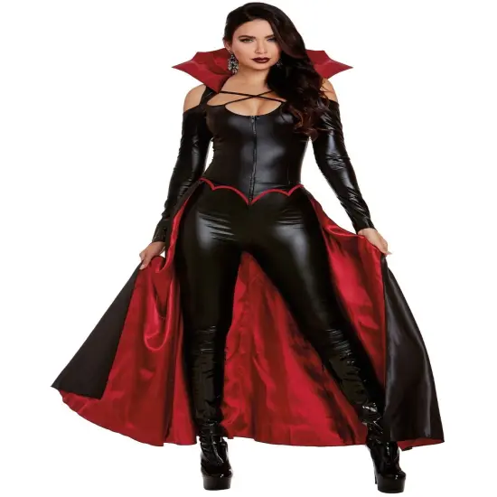 Adult's Womens Princess Of Darkness Vampire Costume {1}