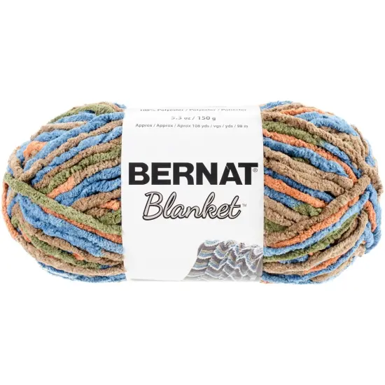 Bernat Blanket Cozy Cabin Yarn - 3 Pack of 150g/5.3oz - Polyester - 6 Super Bulky - 108 Yards - Knitting/Crochet {2}