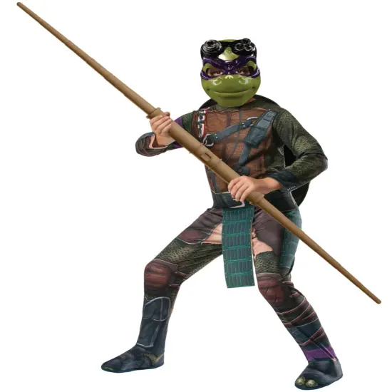 Childs Teenage Mutant Ninja Turtles TMNT Donatello Boy's Costume {1}