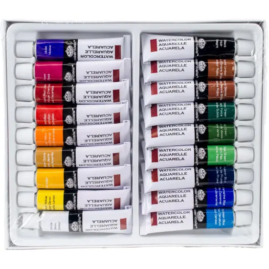 Royal & Langnickel(R) essentials(TM) Watercolor Paints 12ml-20/Pkg {3}