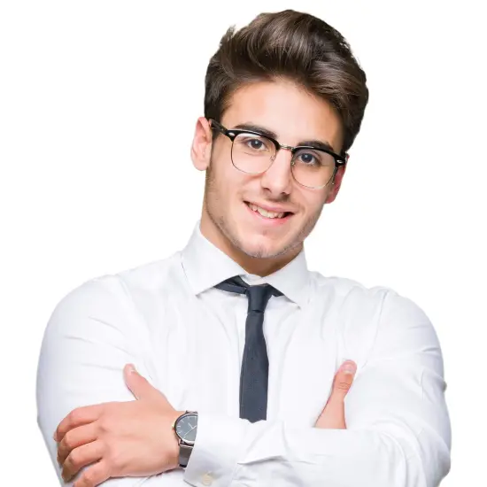 Clear Lens Costume Glasses - Non Prescription Horn Rimmed Fake Club Eyeglasses for Adults and Children Black {2}