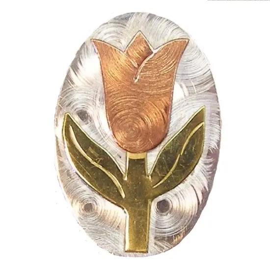 Puffin & Company Tulip Flower Needle Nanny Magnetic Needle Minder Holder, Brooch Multicolor {1}