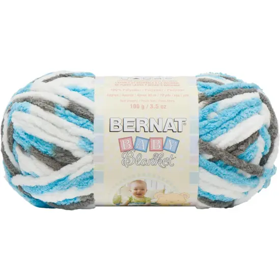 Multipack of 24 - Bernat Baby Blanket Yarn-Sail Away {3}