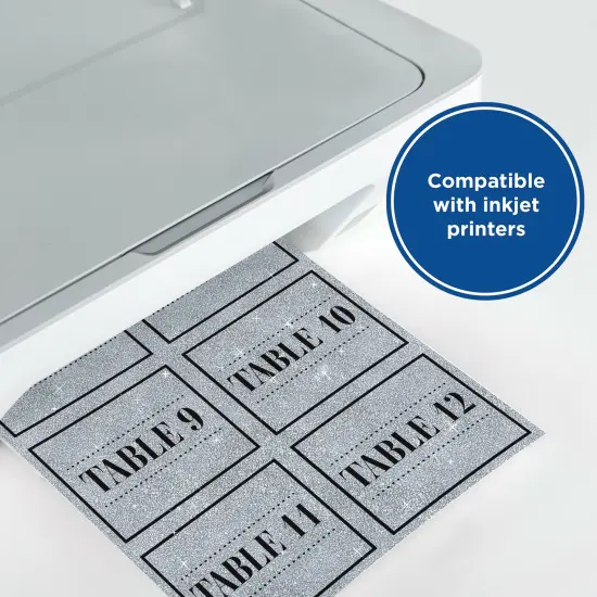 Printworks Printable Silver Glitter Cardstock, 15 Sheets, 8.5&rdquo; x 11&rdquo; (00515) {5}