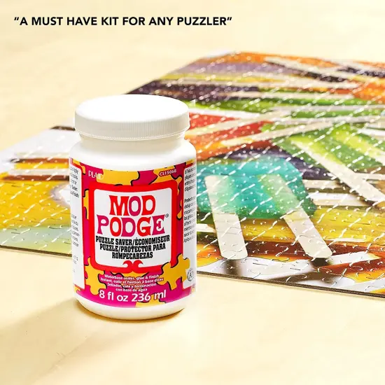 Mod Podge Puzzle Saver Glue, Pixiss Mod Podge Accessory Kit {6}