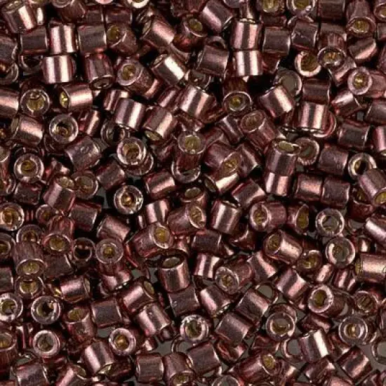 Miyuki Delica Bead 8/0, DBL1843, Duracoat Galvanized Dark Mauve {1}