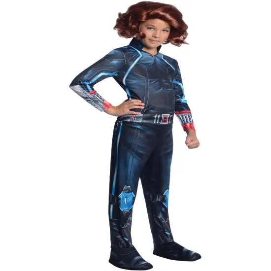 Kid's Girls Marvel Black Widow Avengers 2 Costume {1}