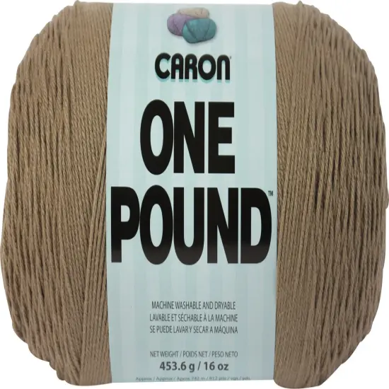 Multipack of 8 - Caron One Pound Yarn-Taupe {2}