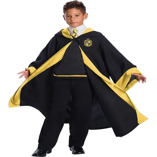 Child's Boy's Girl's Harry Potter Hufflepuff Student Costume {1}