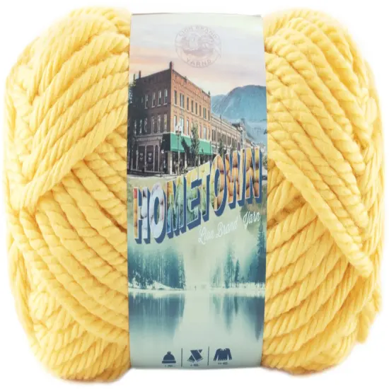 Multipack of 24 - Lion Brand Hometown Yarn-Pittsburgh Yellow {2}