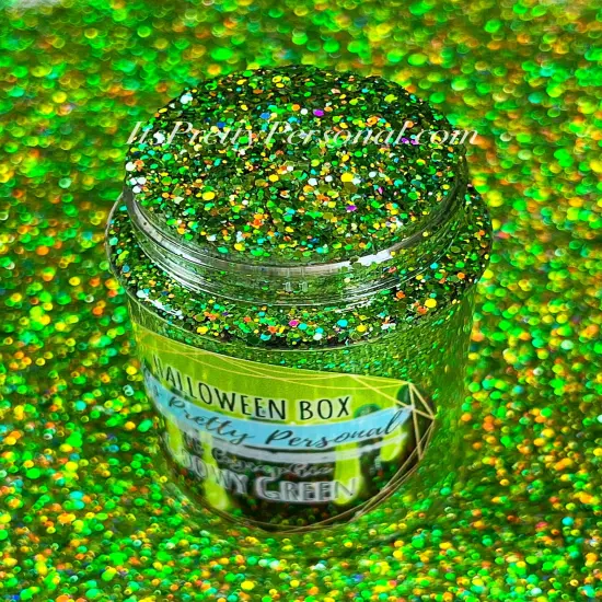 &ldquo;Goowy Green&rdquo;- Makers Monthly Box Color Green Holographic {3}