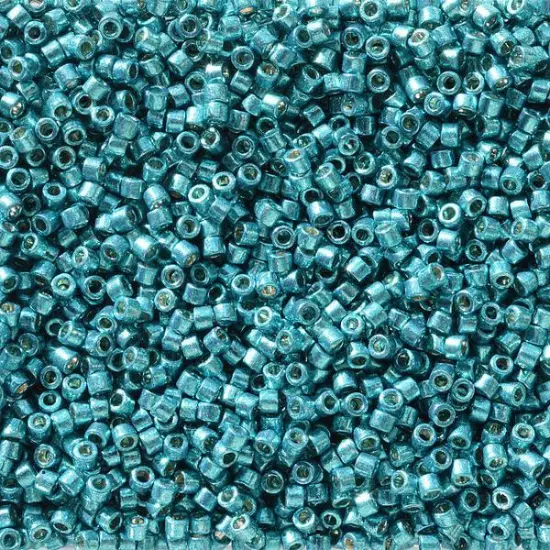 Miyuki Delica Bead 11/0, DB2513, Duracoat Galvanized Capri Blue {1}
