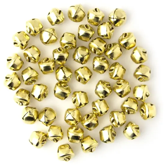 CousinDIY Jingle Bells .5" 48/Pkg-Gold {4}