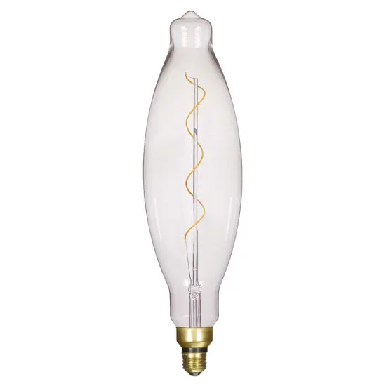 4W BT38 LED vintage style Amber Medium Base 120V {1}