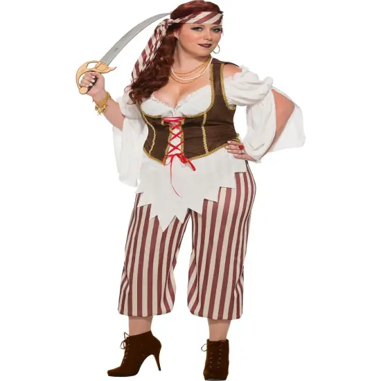 Seven Seas Swashbuckler Pirate Women's Costume {1}