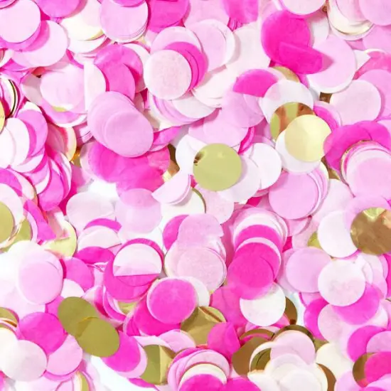 Jumbo Confetti Balloon - Pink Party {2}