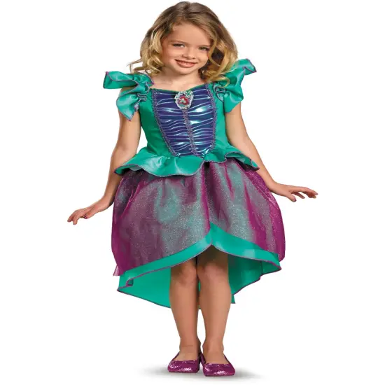 The Little Mermaid Ariel Basic Gown Girl's Costume {1}