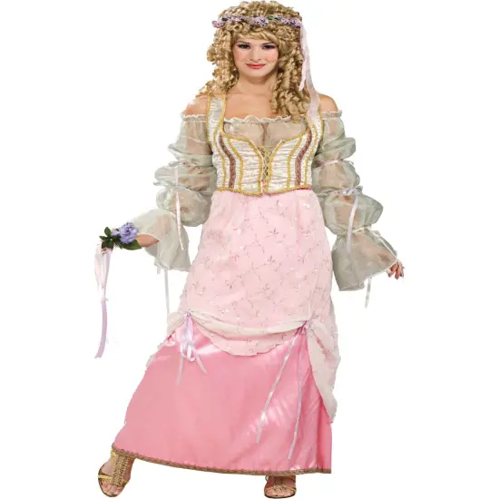 Medieval Renaissance Princess Gwenivere Dress Women's Costume {1}