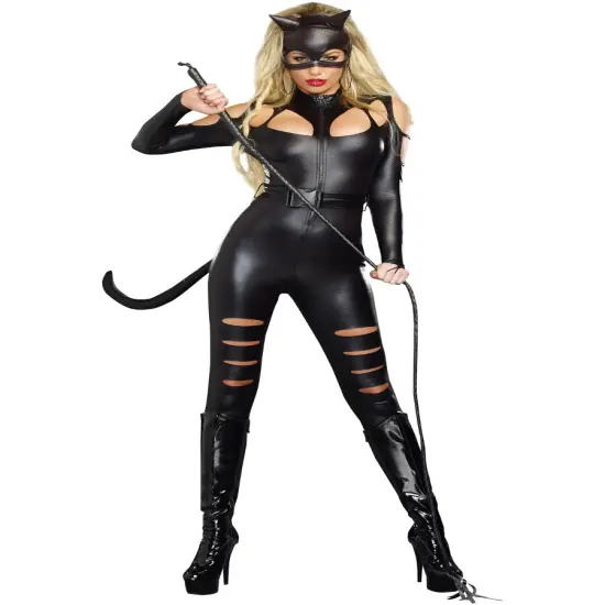 Cat Fight Sultry Dominator Women's Costume {1}