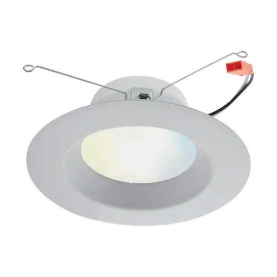 Wi-Fi 5-6in LED Tunable White 10w Recessed Downlight 800lm - Satco Starfish IOT Selectable {1}
