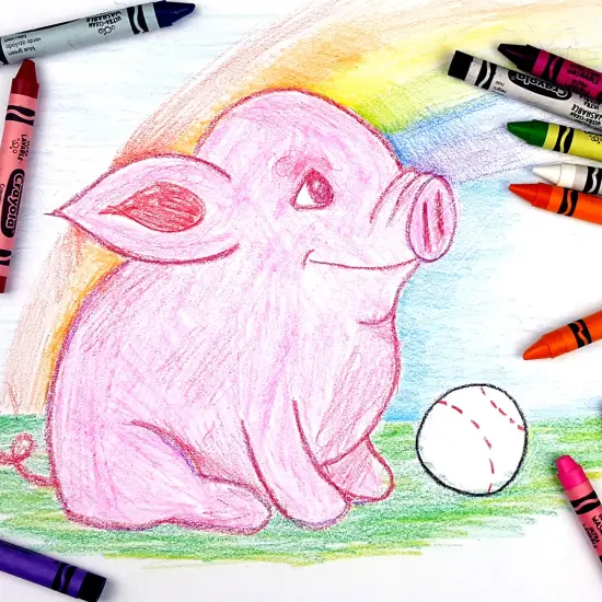 Crayola Large Washable Crayons-16/Pkg {4}