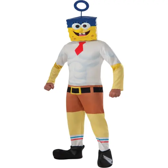 Kid's Boys SpongeBob Invincibubble Costume With Mask {1}