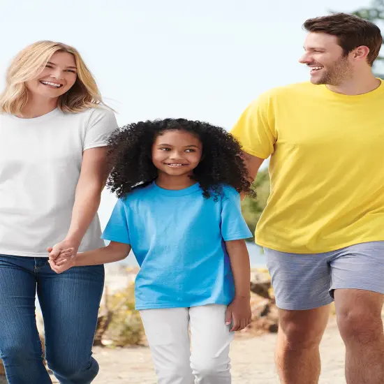 Port & Company&reg; Youth Core Crew Neck Short Sleeve Cotton Tee {3}