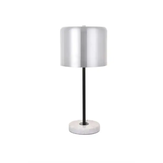 Exemplar 1 light brushed nickel Table lamp {3}