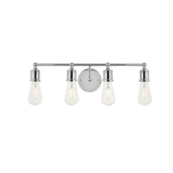 Serif 4 light chrome Wall Sconce {1}
