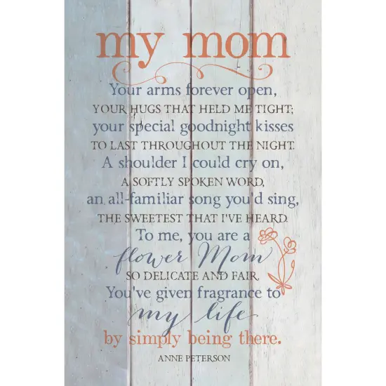 Dexsa My Mom Your Arms&hellip;New Horizons Wood Plaque with Easel {1}