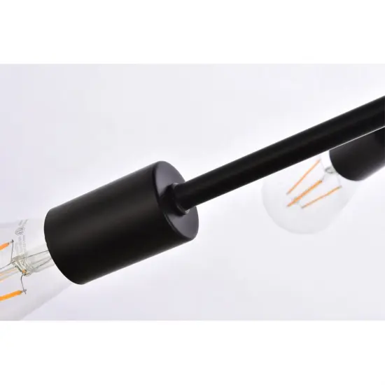 Lucca 23 inch pendant in black {6}