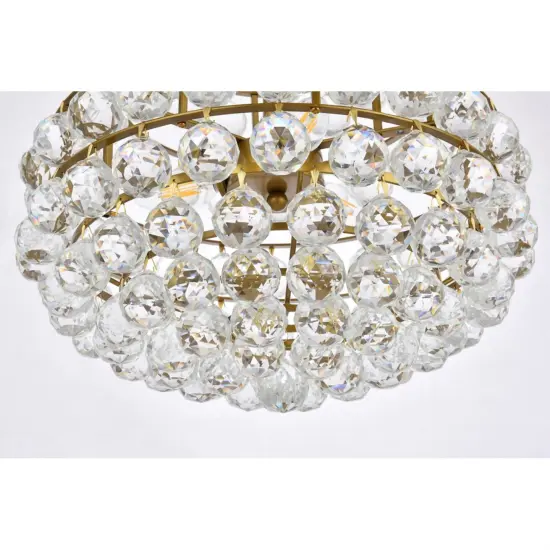 Savannah 16 inch pendant in brass {4}