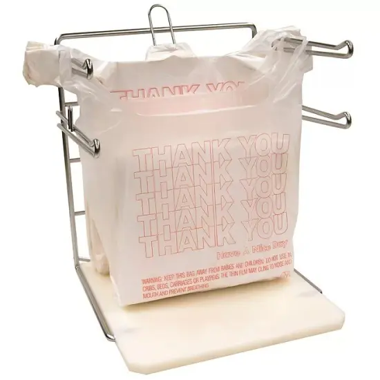 Thank you Shopping Bags 7" x 5" x 15" | Eco-friendly, Sustainable grocery | RAHEEV&reg; {5}