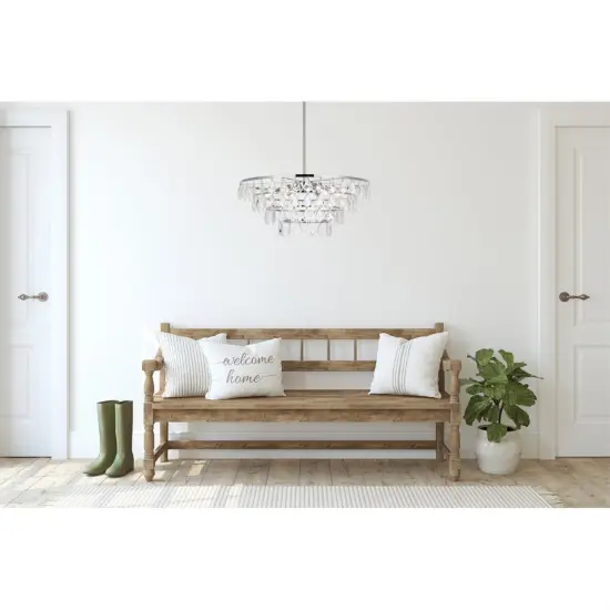 Ella 24 inch pendant in chrome {2}