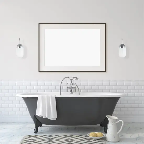 Kace 1 light Chrome and frosted white glass wall sconce {2}