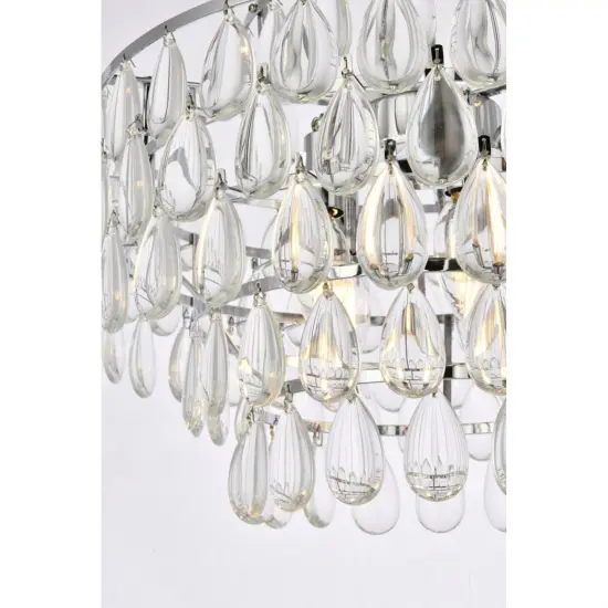 Mila 18 inch pendant in chrome {5}