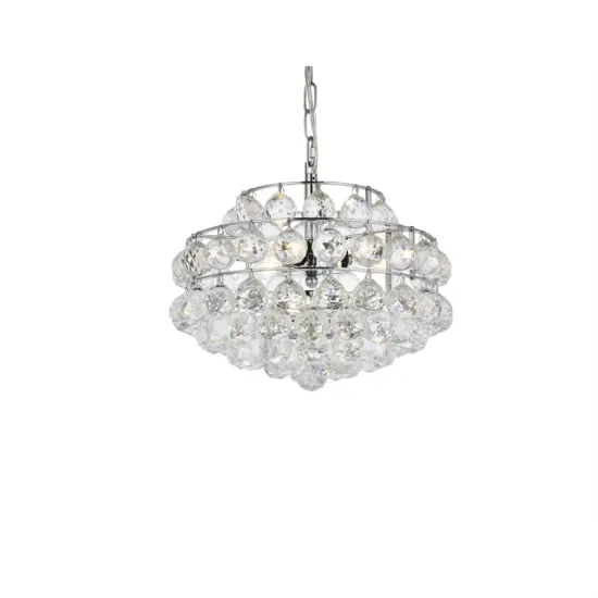 Savannah 14 inch pendant in chrome {3}