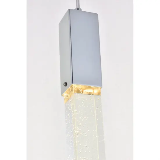 Weston 7 lights pendant in chrome {4}